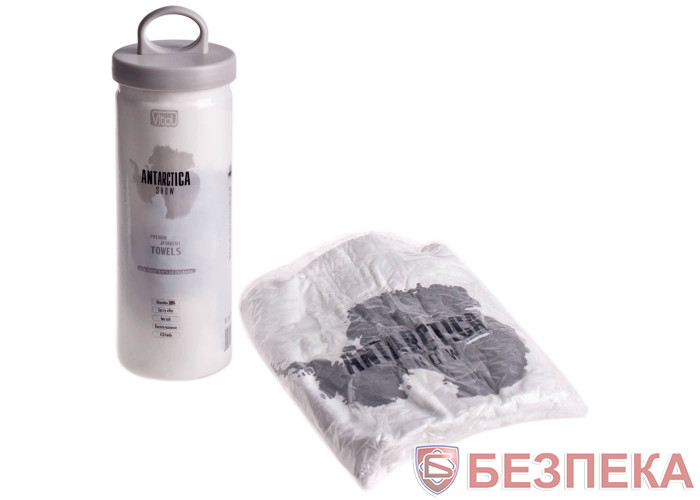 Тряпка влаговпитывающая VITOL в тубе белая 66*43см