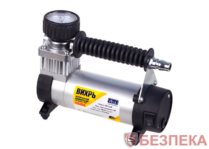 Компрессор Вихрь КА-В12170 100psi/12Amp/35л/прикур.+переходник/шланг 2,0м