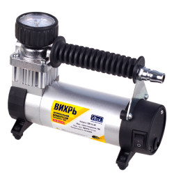 Компресор "Вихор" КА-В12170 100psi/12Amp/35л/прикур.+перехідник/шланг 2,0 м