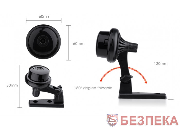 WiFi IP камера ESCAM Q6 Button