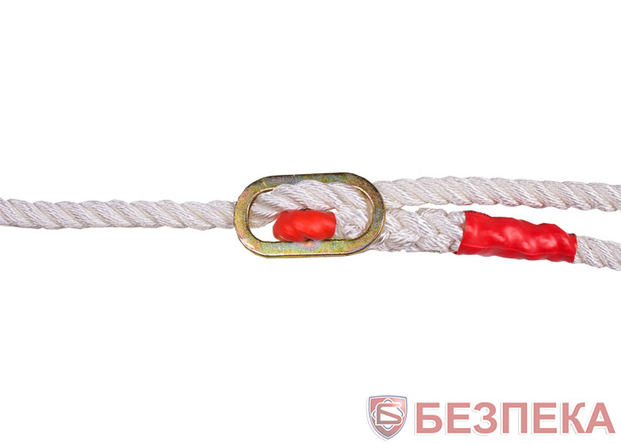 Пояс предохранительный ПП1-Е (со стропом – капроновый канат крученый регулируемый) к-м