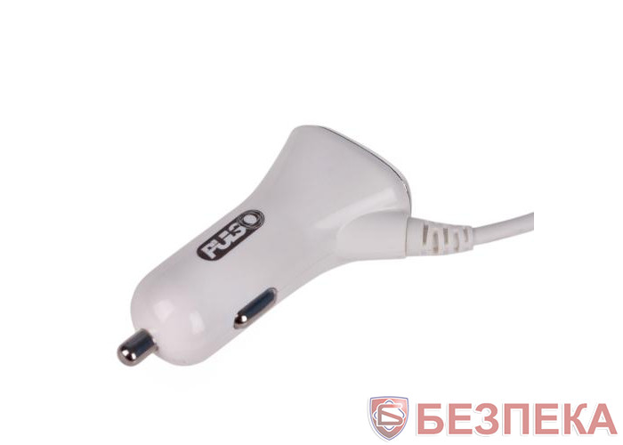 Автомобільний зарядний пристрій PULSO C-2407W 1USB+iphone (12 / 24V - 5V 2,4A)