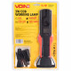 Переносна лампа VOIN VL-191 12V / 220V / 3W-COB + 2 LED-НР / АКБ / USB + microUSB / магніт / база (VL-191)