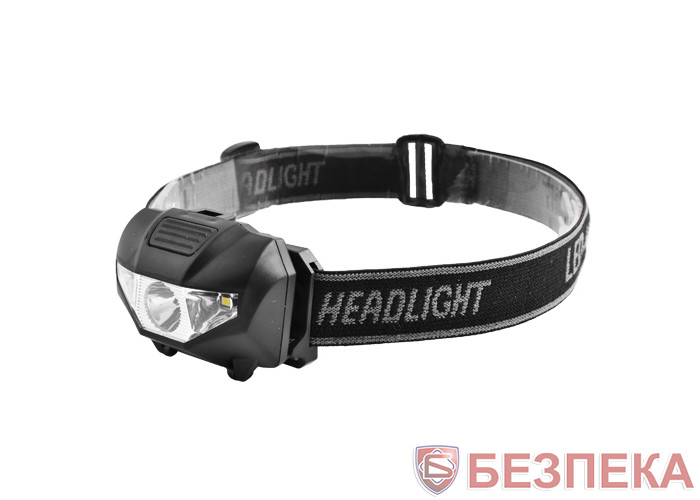Ліхтар налобний діодний 118 / W03-LM + 2LED (Red), 3xAAA 46612 (W03-LM / 46612)