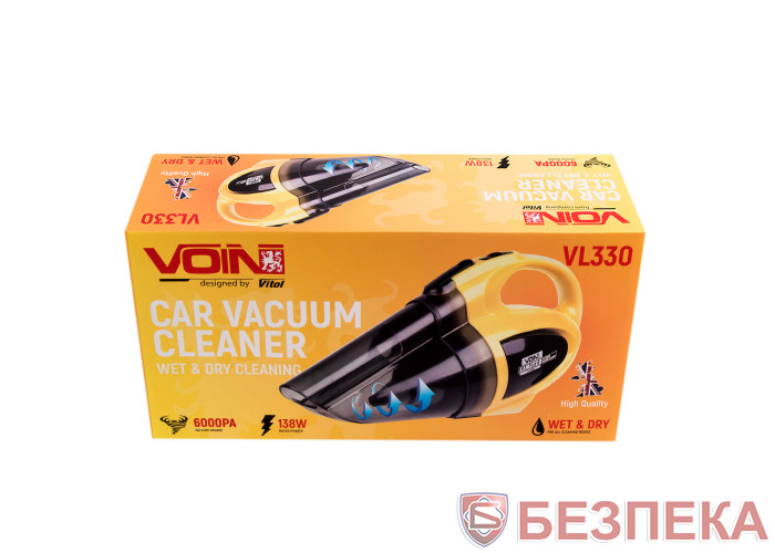 Пылесос VOIN VL-330 138W/влажная и сухая чистка/ сумка