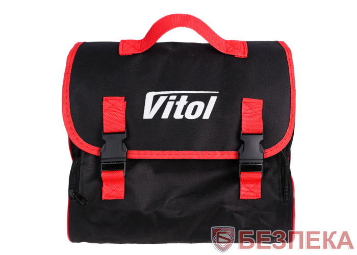 Компрессор ViTOL К-70 150psi/25Amp/90л/2 цилиндра/шланг 1,0+5,0м/клеммы