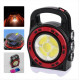 Ліхтар переносний 6678С-3LED+5COB, power bank, Li-Ion акум., Waterproof, соняшна батарея, ЗУ micr