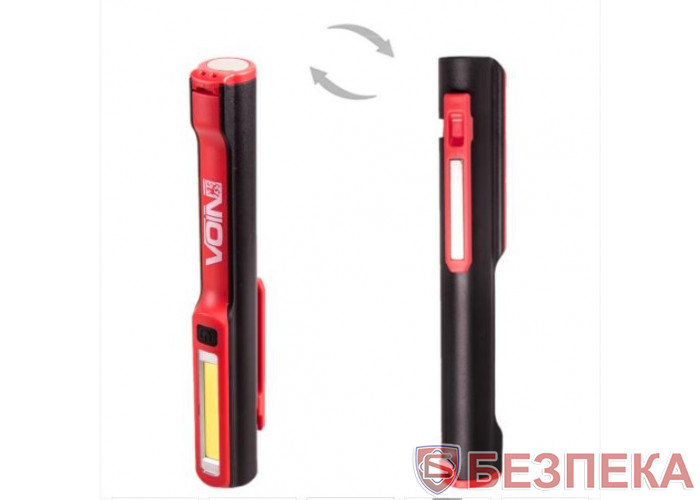 Переносна лампа "VOIN" VL-102, 3W-COB+3W XPE/АКБ1200mAh/магніт/інд. заряда