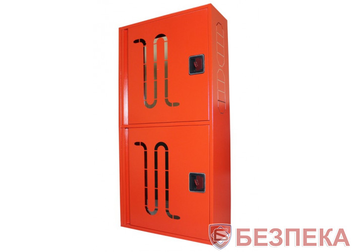 Шкаф пожарный600×1200×230 ШП60120 У (красный) ручка с ключом