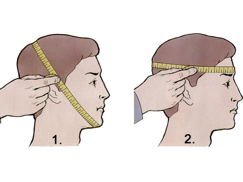 Визначаємо розмір маски-протигаза ШМП